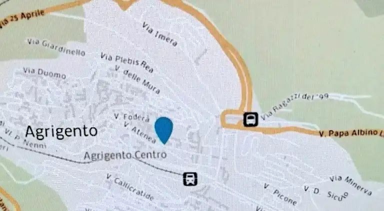 Gemütliches Ferienhaus in Agrigento mit Meerblick