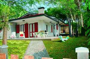 Nice duplex for 7 guests in an oasis of greenery in Lignano