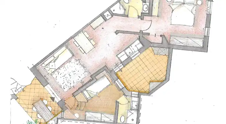 Baja Sardinia - Cala dei Ginepri, Villa 80 m vom Strand