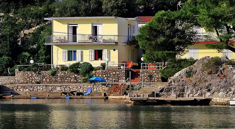 1-Zimmer-Ferienwohnung am Strand Okuklje, Mljet (A-4912-e)