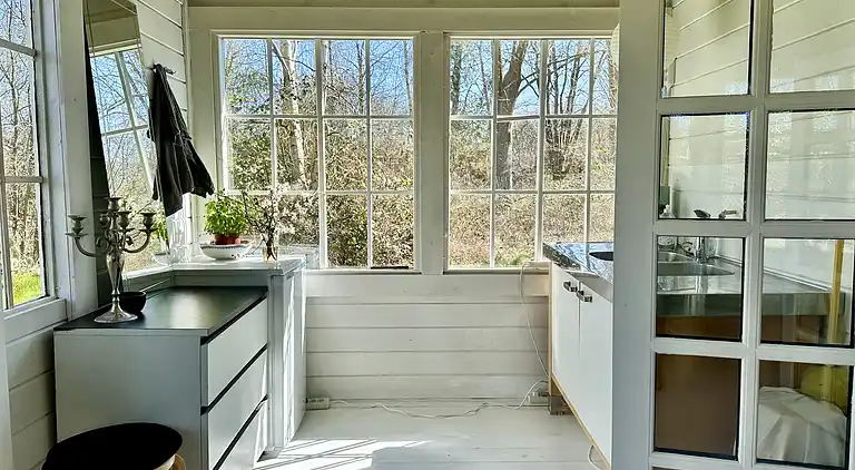 Villa Betula: Naturperle ved Hårbølle Havn