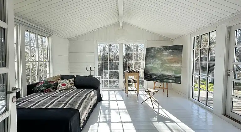 Villa Betula: Naturperle ved Hårbølle Havn