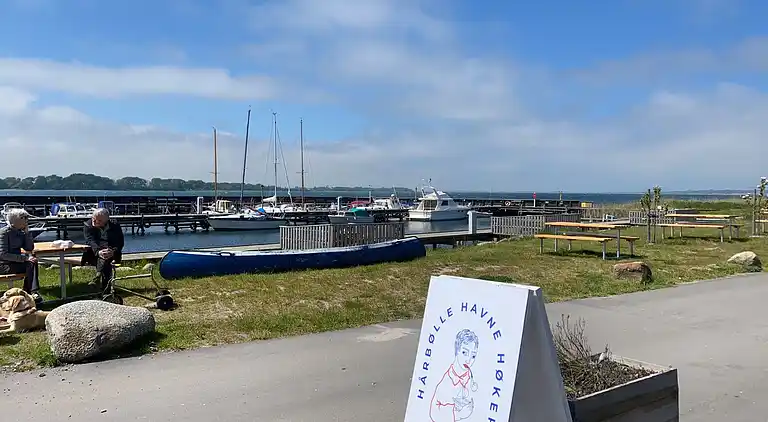 Villa Betula: Naturperle ved Hårbølle Havn