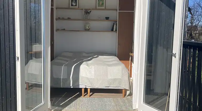 Feriehus ved vandkanten i Rødvig på Stevns