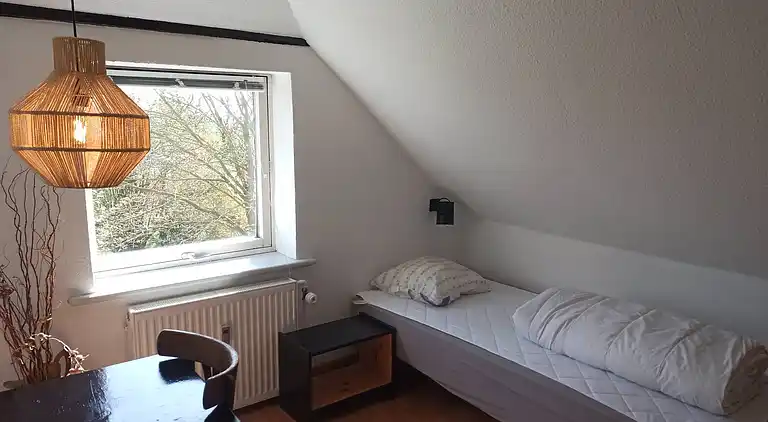 Große Ferienwohnung mit Meerblick in Strandnähe
