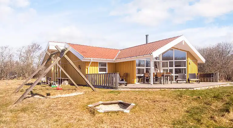 Sommerhus ved Rindby Strand