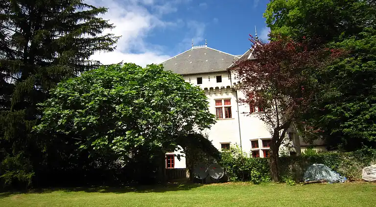 Castle in Serrières-en-Chautagne