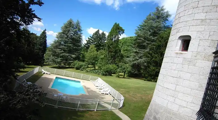 Castle in Serrières-en-Chautagne