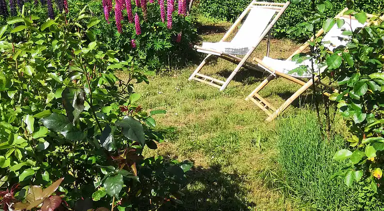 Familieferie nær strand, by og natur