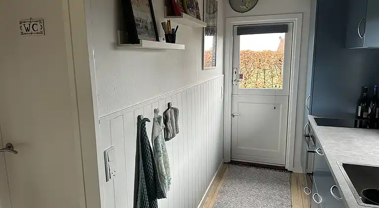 Gemütliches kleines Ferienhaus in Strandnähe