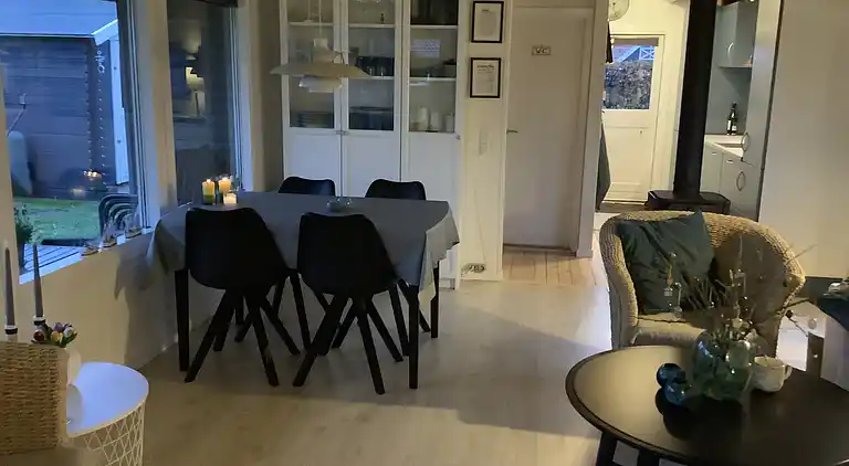 Gemütliches kleines Ferienhaus in Strandnähe