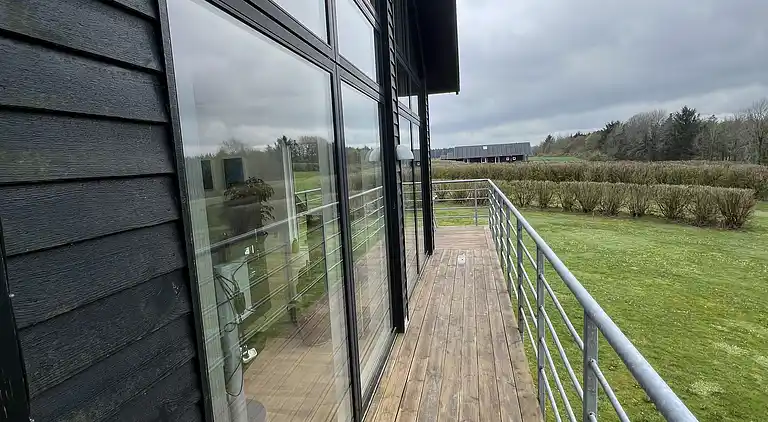 Flot udsigtshus ved enestående natur og golf