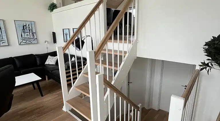 Flot udsigtshus ved enestående natur og golf