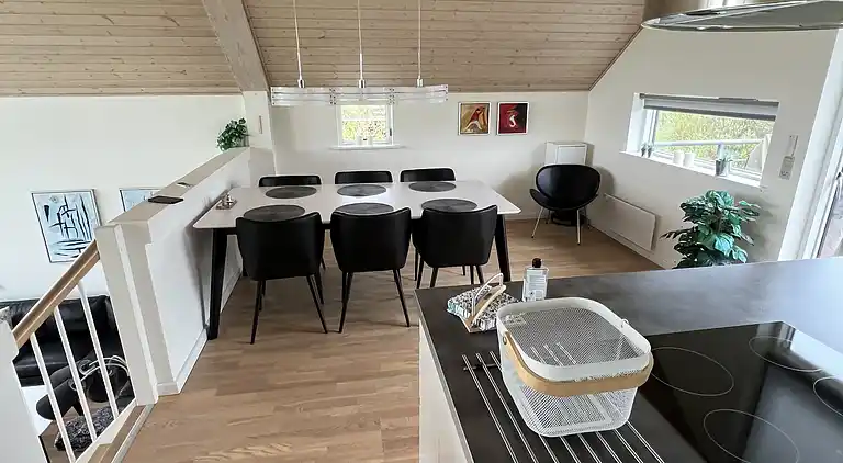 Flot udsigtshus ved enestående natur og golf