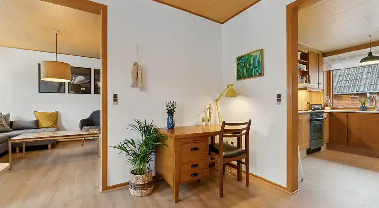 Rummeligt feriehus tæt på badestrand