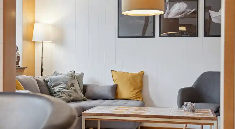 Rummeligt feriehus tæt på badestrand