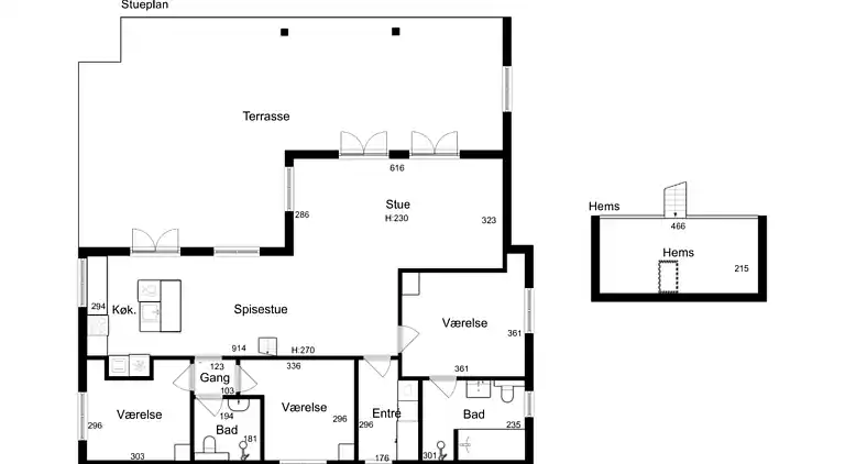 Exklusives Ferienhaus aus 2024 nahe dem Strand