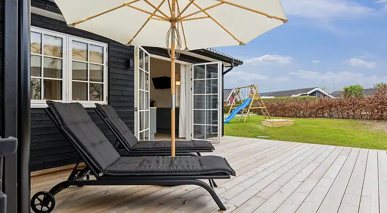 Exklusives Ferienhaus aus 2024 nahe dem Strand