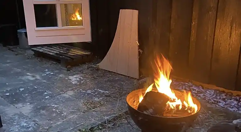 Et lille charmerende “rigtigt” sommerhus på Orø