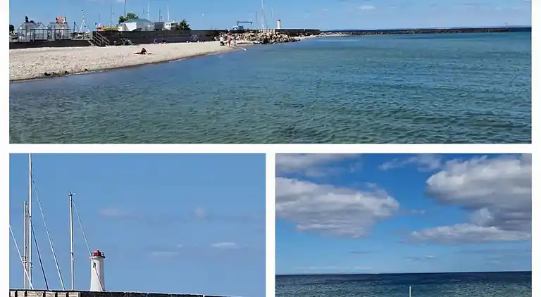 800m til strand,  strøm og vand inkl. 