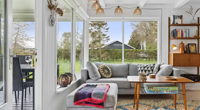 Ferienhaus nahe Strand, Wald und charmantem Hou