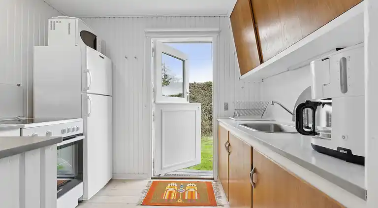 Ferienhaus nahe Strand, Wald und charmantem Hou