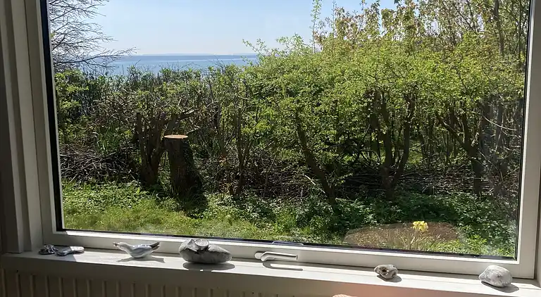 Feriehus ved vandkanten i Rødvig på Stevns