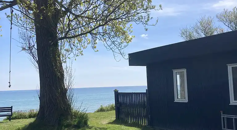 Feriehus ved vandkanten i Rødvig på Stevns