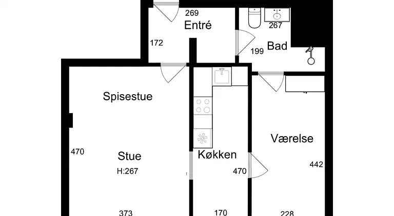 Gemütliche Wohnung in Tønder