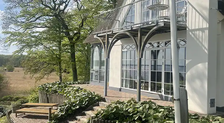 Badehotelflair und Panoramablick