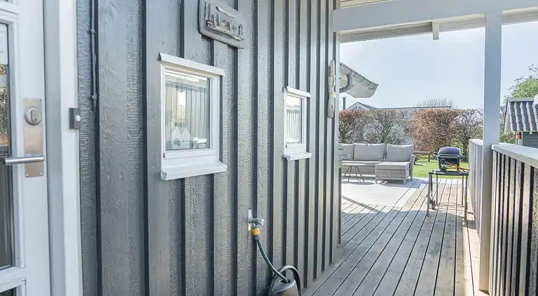 Hyggeligt sommerhus i naturrige omgivelser