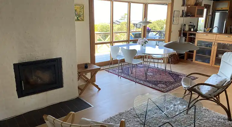 Veddinge Bakker - Havudsigt og parklignende have