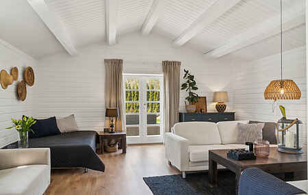 Cozy wooden cottage with a great  terrace