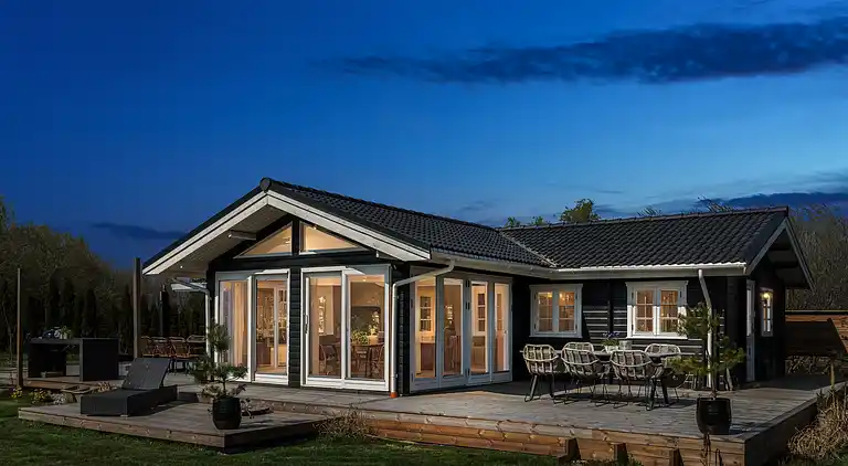 Genießen Sie die Atmosphäre eines Ferienhauses