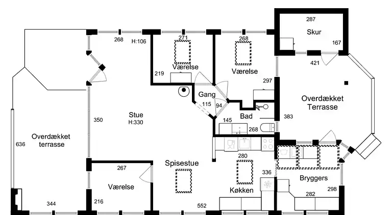 Gemütliches Sommerhaus in Føns mit Meerblick