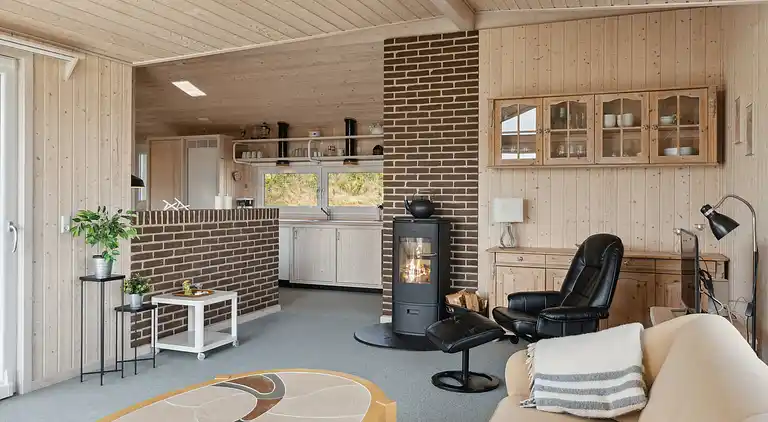 Førsteparket til Vesterhavet i moderne sommerhus