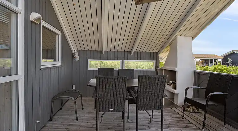 Gemütliches Sommerhaus in Føns mit Meerblick