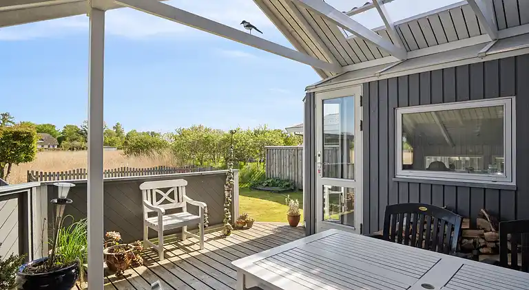 Gemütliches Sommerhaus in Føns mit Meerblick