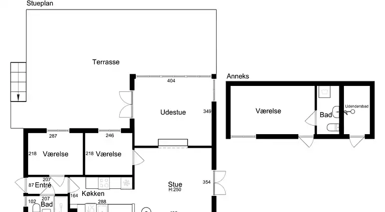 Hyggeligt feriehus – perfekt til vinterferie