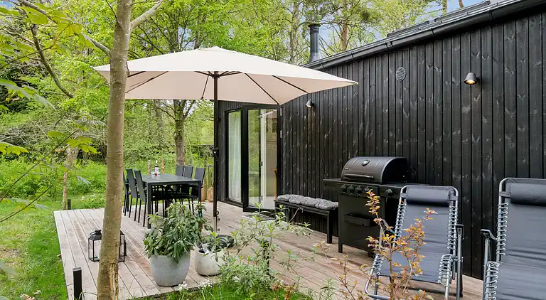 Neues Haus bei Asserbo Plantage und Arresø