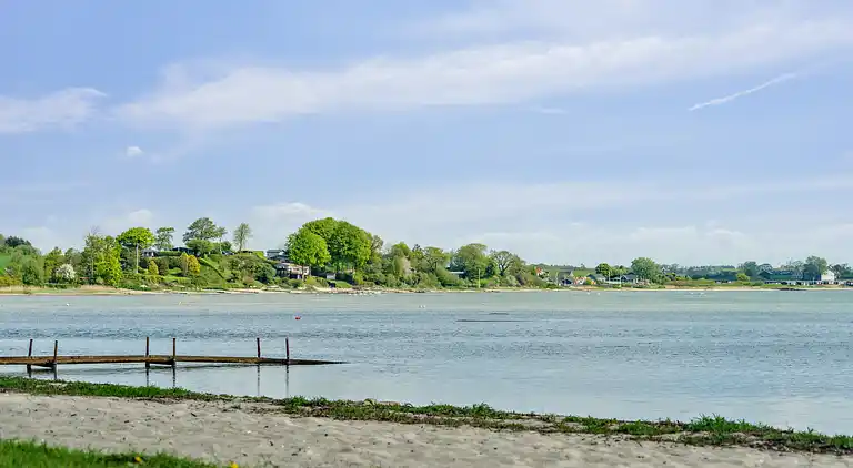 Helles Ferienhaus mit Meerblick