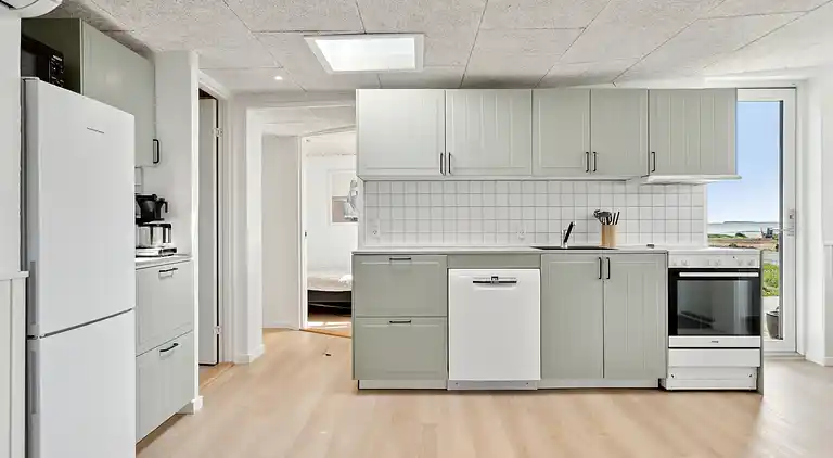 Helles Ferienhaus mit Meerblick