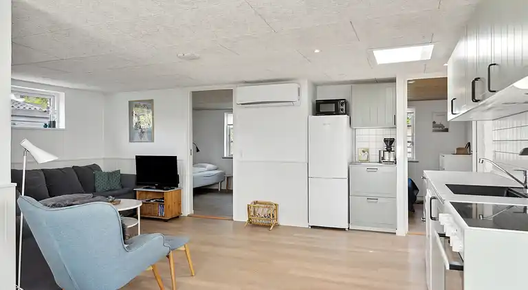 Helles Ferienhaus mit Meerblick