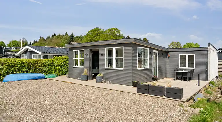 Helles Ferienhaus mit Meerblick