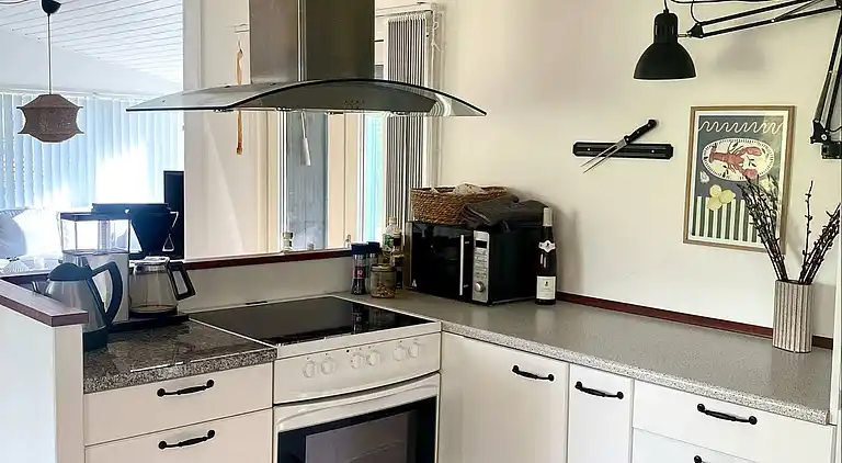 Strandnahes Refugium mit Garten und Sauna