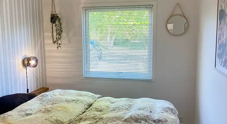 Strandnahes Refugium mit Garten und Sauna