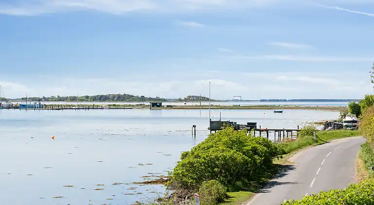 Schönes Strandhaus mit Panoramablick