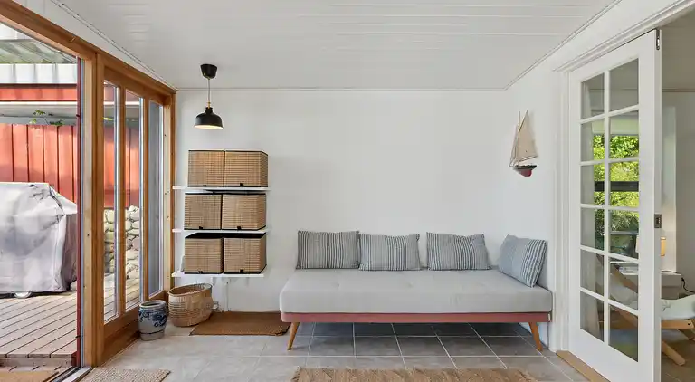 Schönes Strandhaus mit Panoramablick