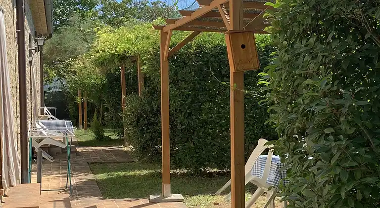 Gårdshus i Città di Castello