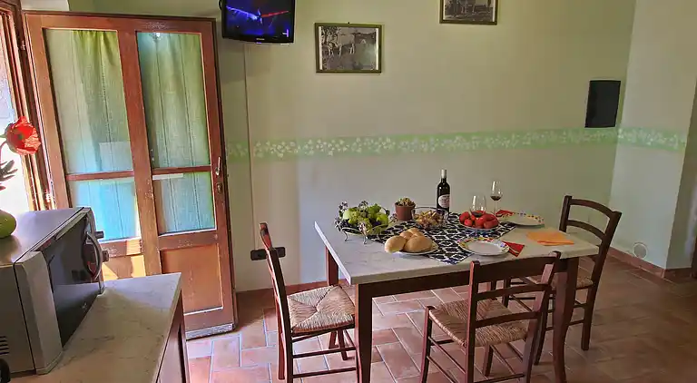 Gårdshus i Città di Castello